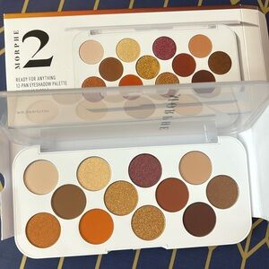 Morphe 2 Ready for anything 12-pan eyeshadow palette. Net wt 13g / 0.45 oz. New